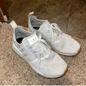 White adidas sneakers